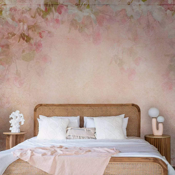 Fototapetes - Gleznoti ziedi, 138454