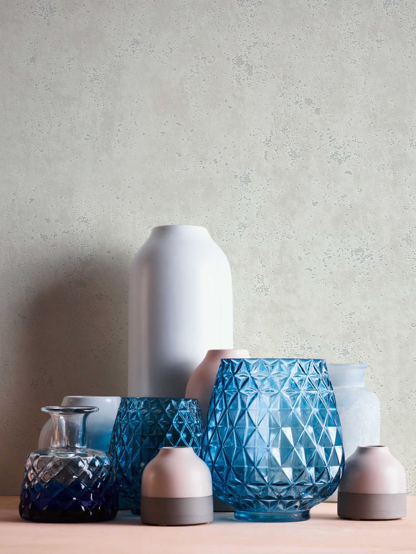 Rakstainas tapetes baltā/krēmkrāsā krāsā ar dabisku retro izskatu - 1312662 AS Creation