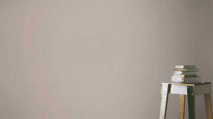 Rasch wallpaper 1562664 | A warm, taupe shade with a fine fabric texture
