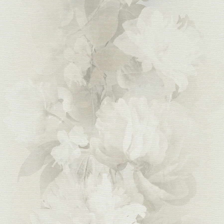 ERISMANN tapetes 4005246: Ziedu raksts, krēmkrāsa Erismann