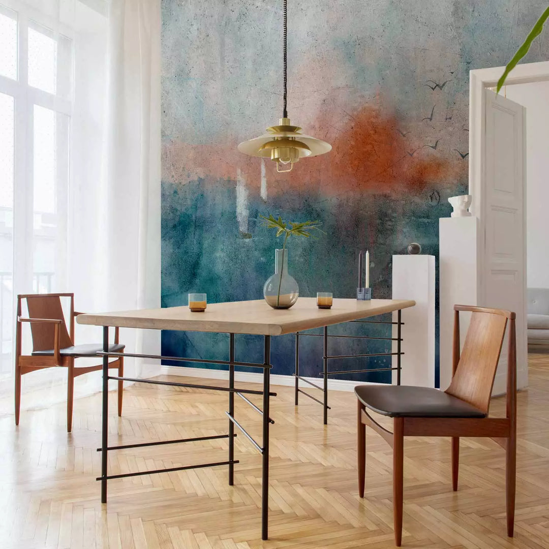 Fototapetes ar abstrakta ainavu akvareļu stilā, 135481