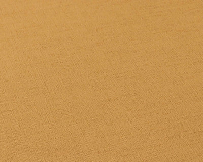 Sinepju dzeltenas tapetes ar tekstila reljefa struktūru, 1326110 AS Creation