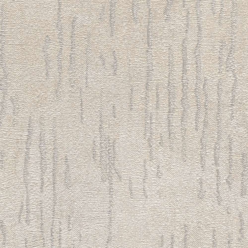 Spīdīgas teksturētas tapetes ar vertikālu rakstu – bēšas	 AS 381991  AS Creation