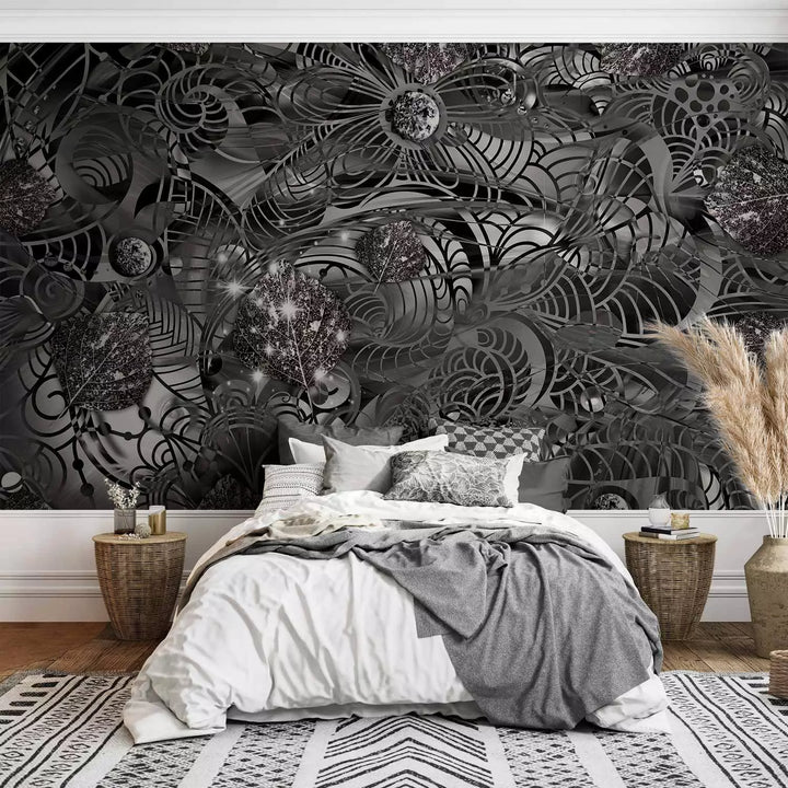 Fototapetes - Tērauda ziedi, 135422