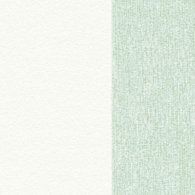 Svītrainas tapetes ar matētu virsmu: zaļā un baltā - 1372224 AS Creation