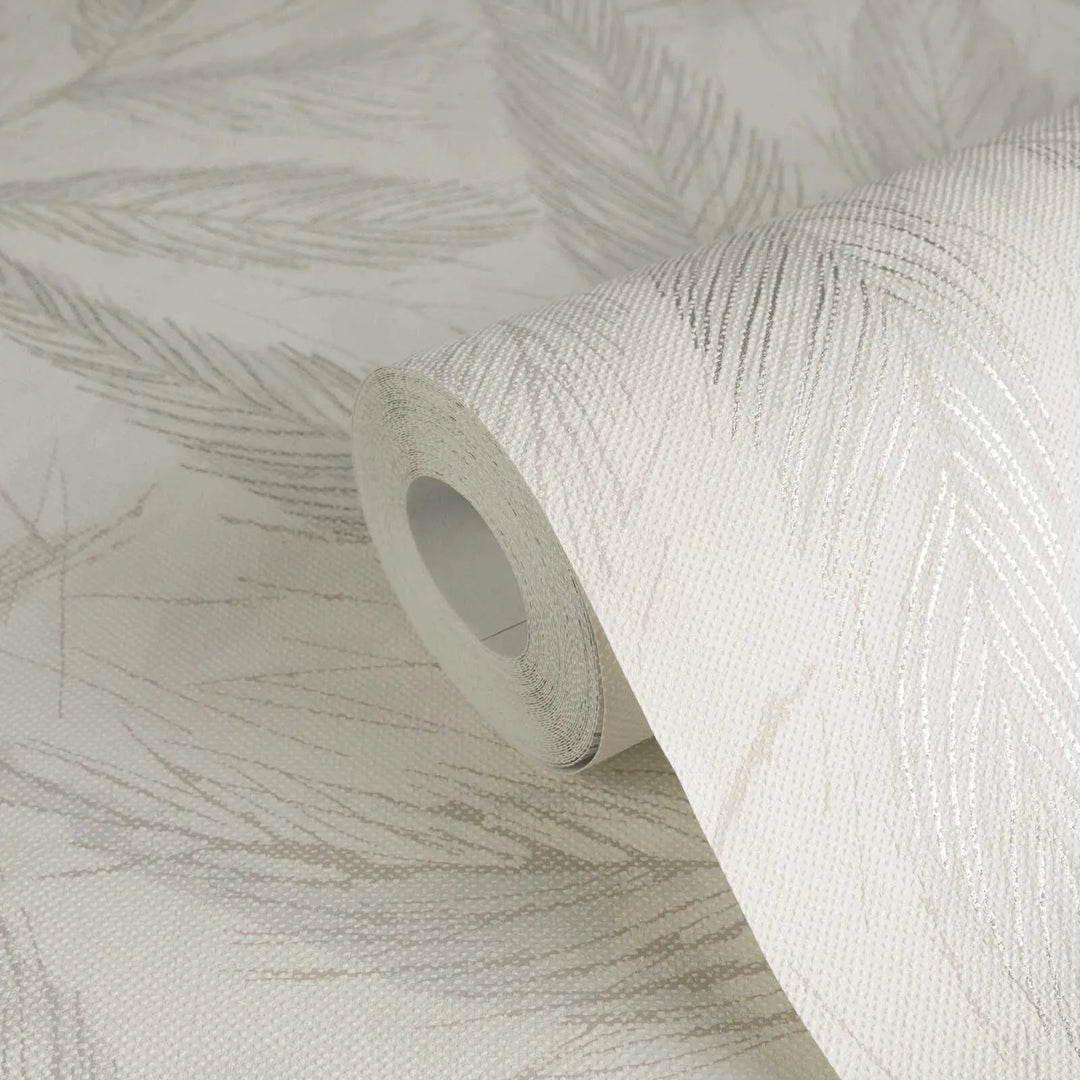 Izsmalcinātas tapetes ar spalvu rakstu (3010663) AS Creation