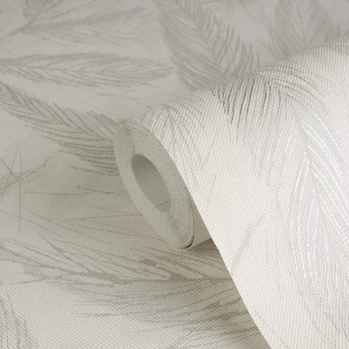 Izsmalcinātas tapetes ar spalvu rakstu (3010663) AS Creation