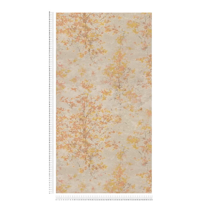 Tapešu ar stiliizētu koka motīvu | brūna krāsā - 3012705 AS Creation