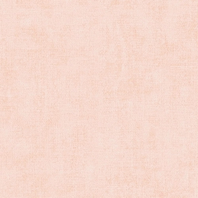 Vienkrāsainas tapetes ar tekstila faktūru rozā krāsā AS 375353 Tapetenshop.lv