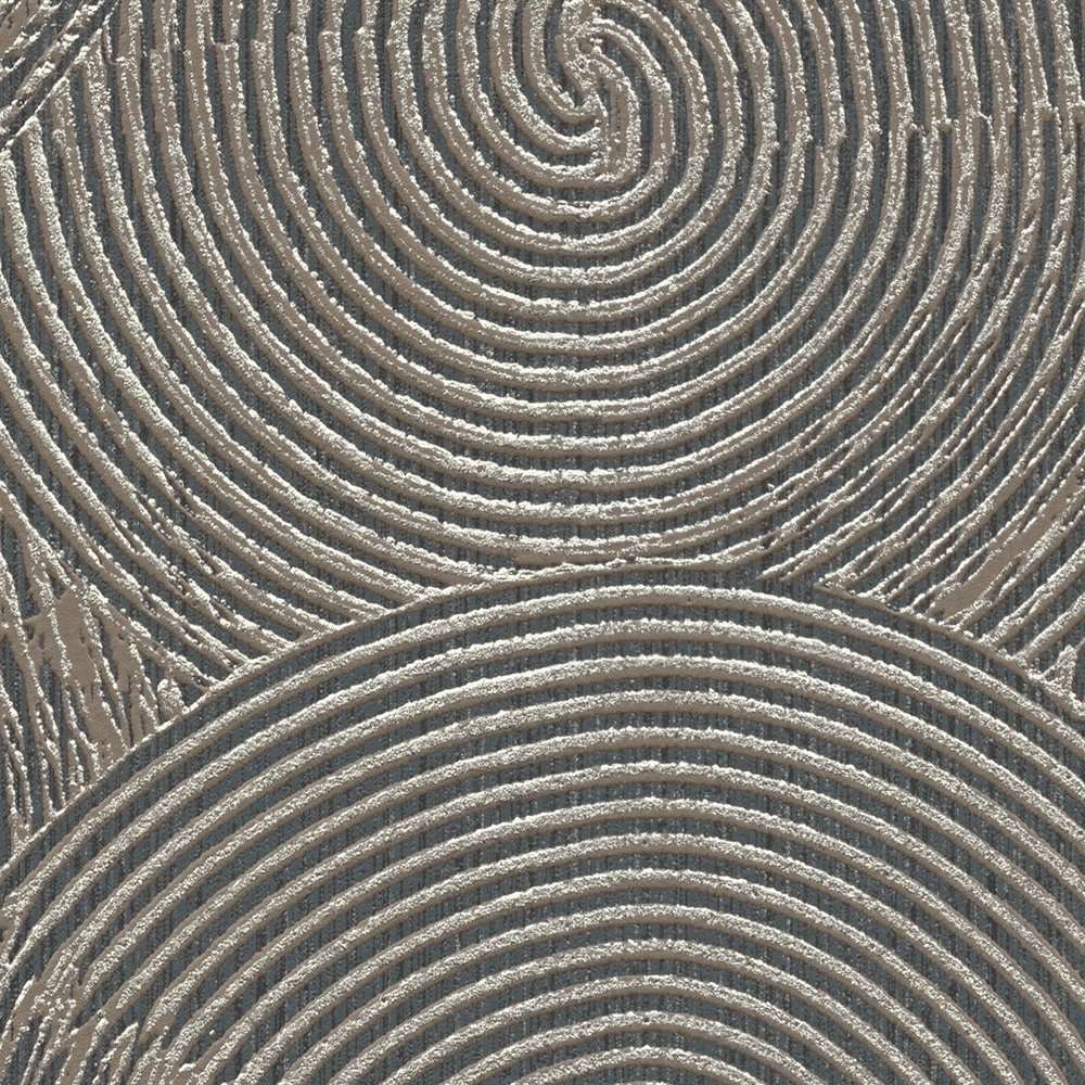 Tapetes ar etnisku ornamentu brūnā un melnā krāsā AS 37900-4 AS Creation