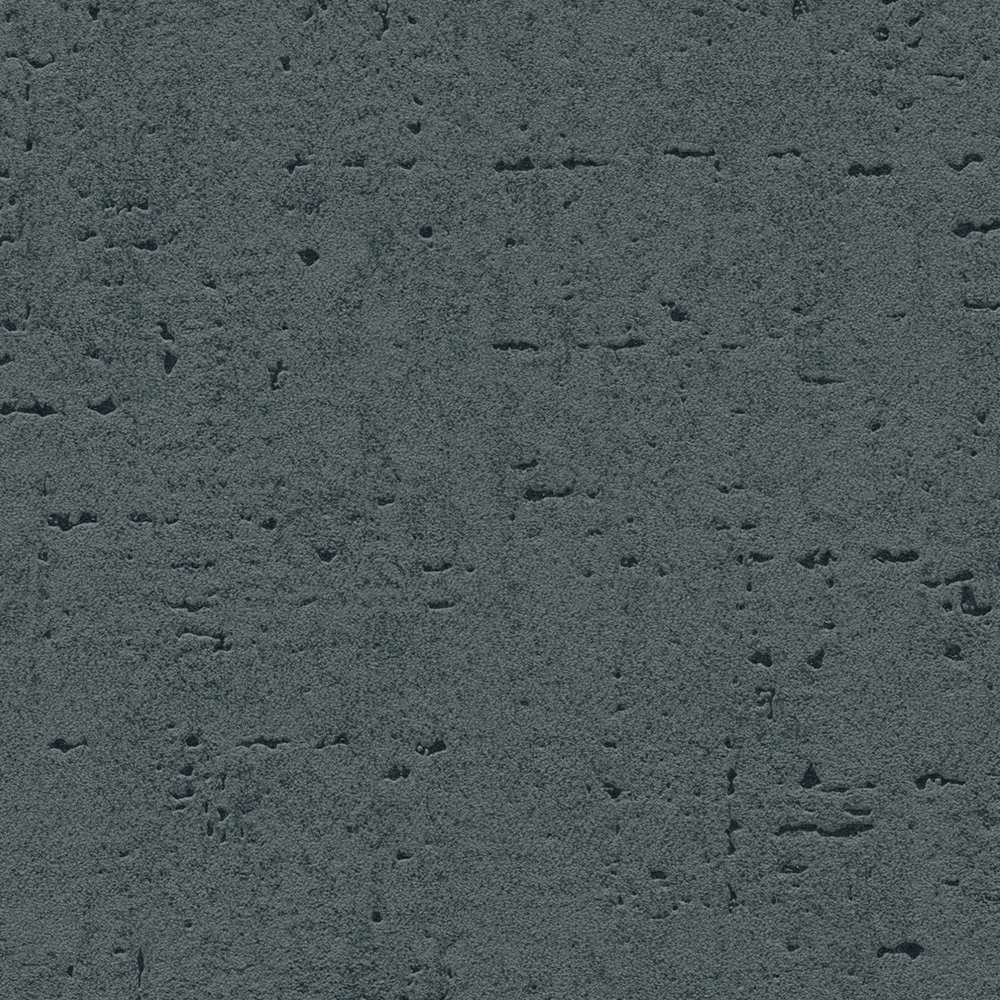 Tapetes ar korķa struktūru melnā krāsā AS 379048 AS Creation