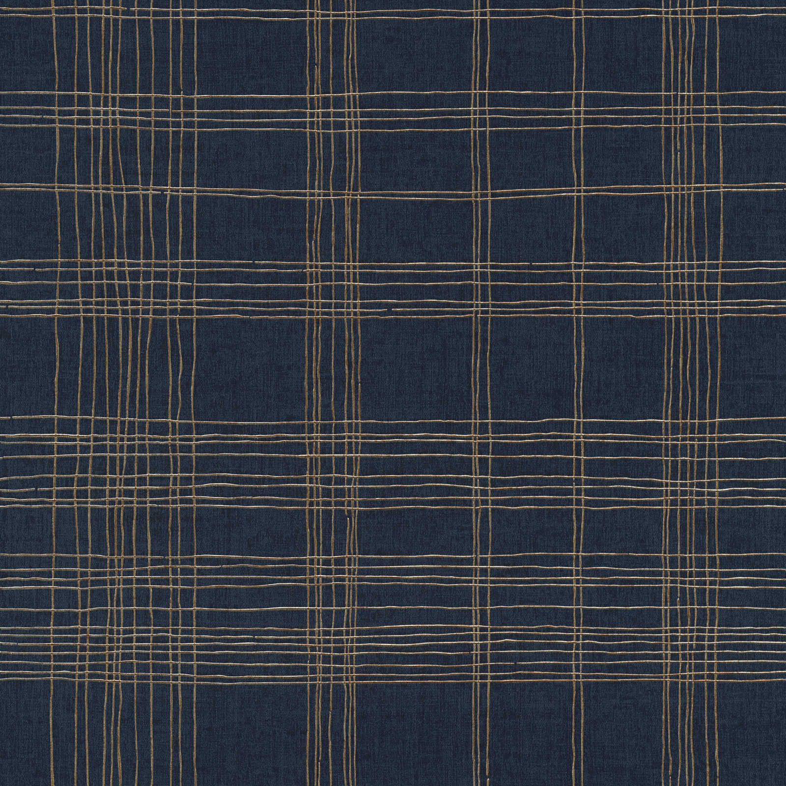 Tapetes ar strīpainu rakstu tumši zilā krāsā AS 379194 AS Creation