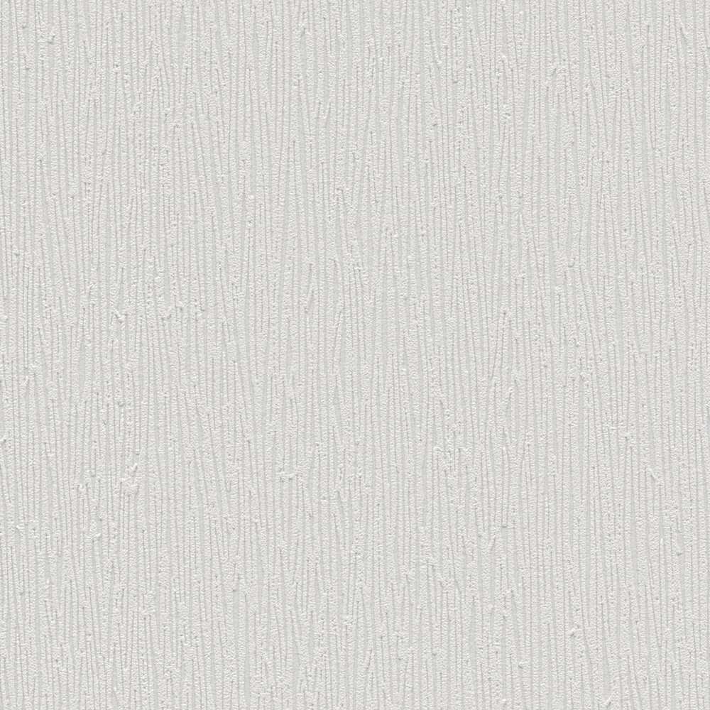 Gaiši pelēkas tapetes ar vienkrāsainas struktūras rakstu AS 379795 Tapetenshop.lv