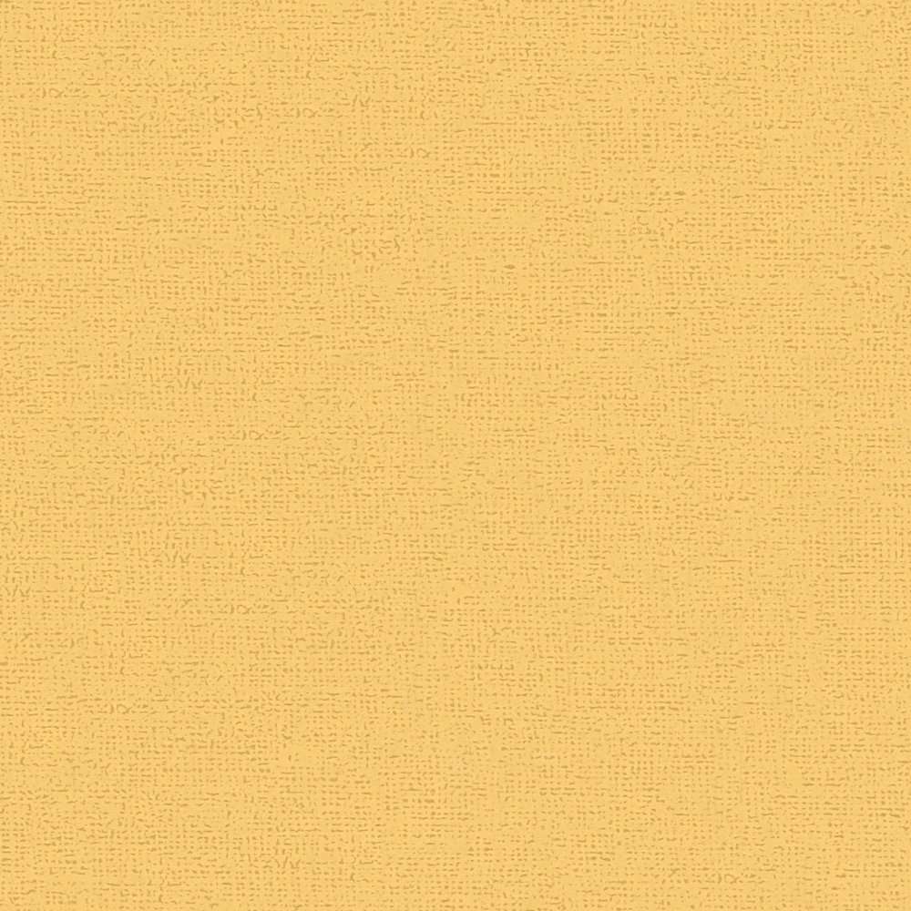 Matētas tapetes ar tekstila struktūru dzeltenā krāsā AS 379867 Tapetenshop.lv