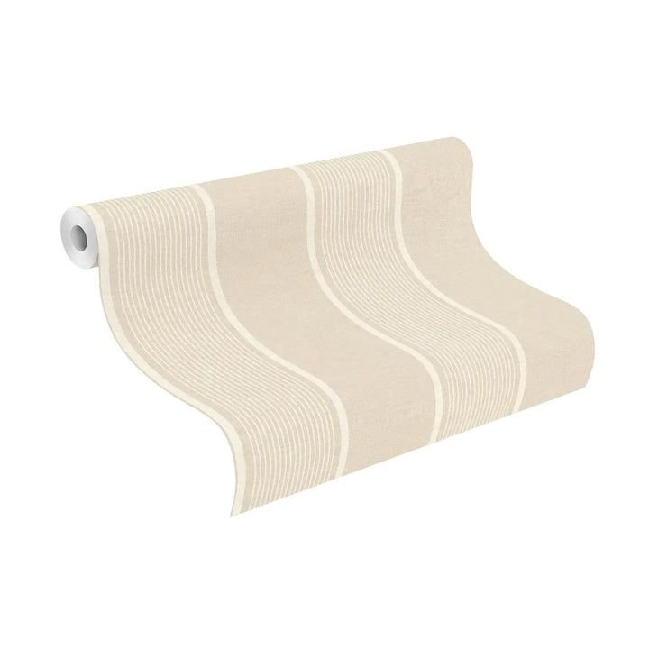 Wallpaper 1612046 | An elegant striped pattern in shades of sand