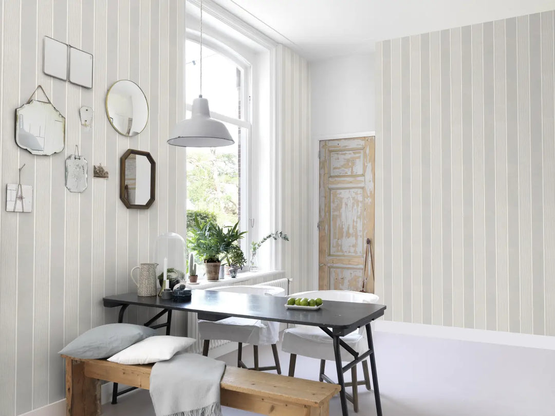 Wallpaper 1612144 | An elegant striped pattern in shades of grey