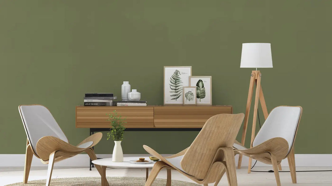 Wallpaper 2476662 | An olive-green shade with a subtle satin sheen