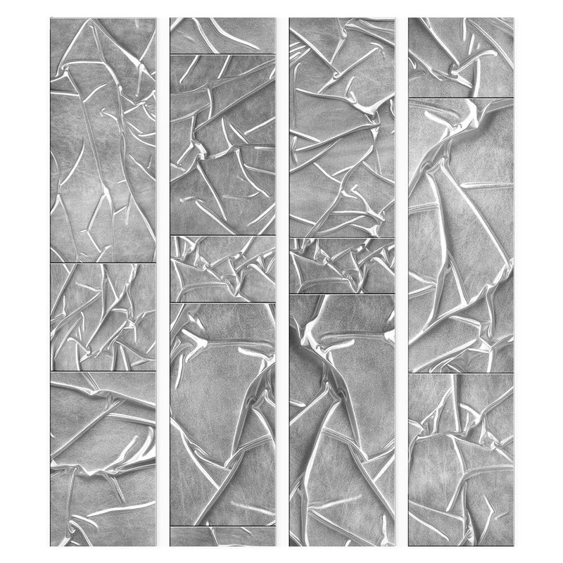 Tapetes ar abstrakta fonu pelēkā krāsā - Sapnis, 89636 G ART