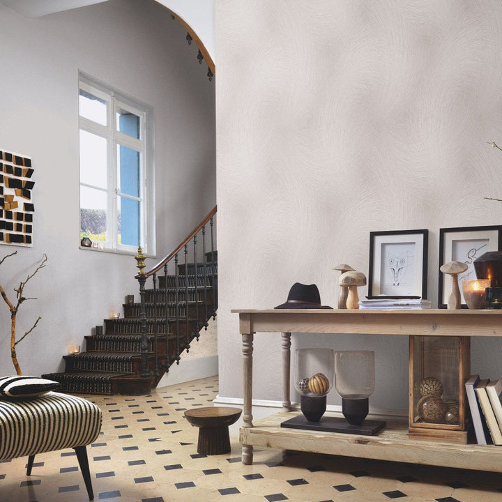 Tapetes ar abstrakta rakstu taupe krāsā, Erismann - 3757721 Erismann