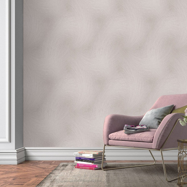 Tapetes ar abstrakta rakstu taupe krāsā, Erismann - 3757721 Erismann