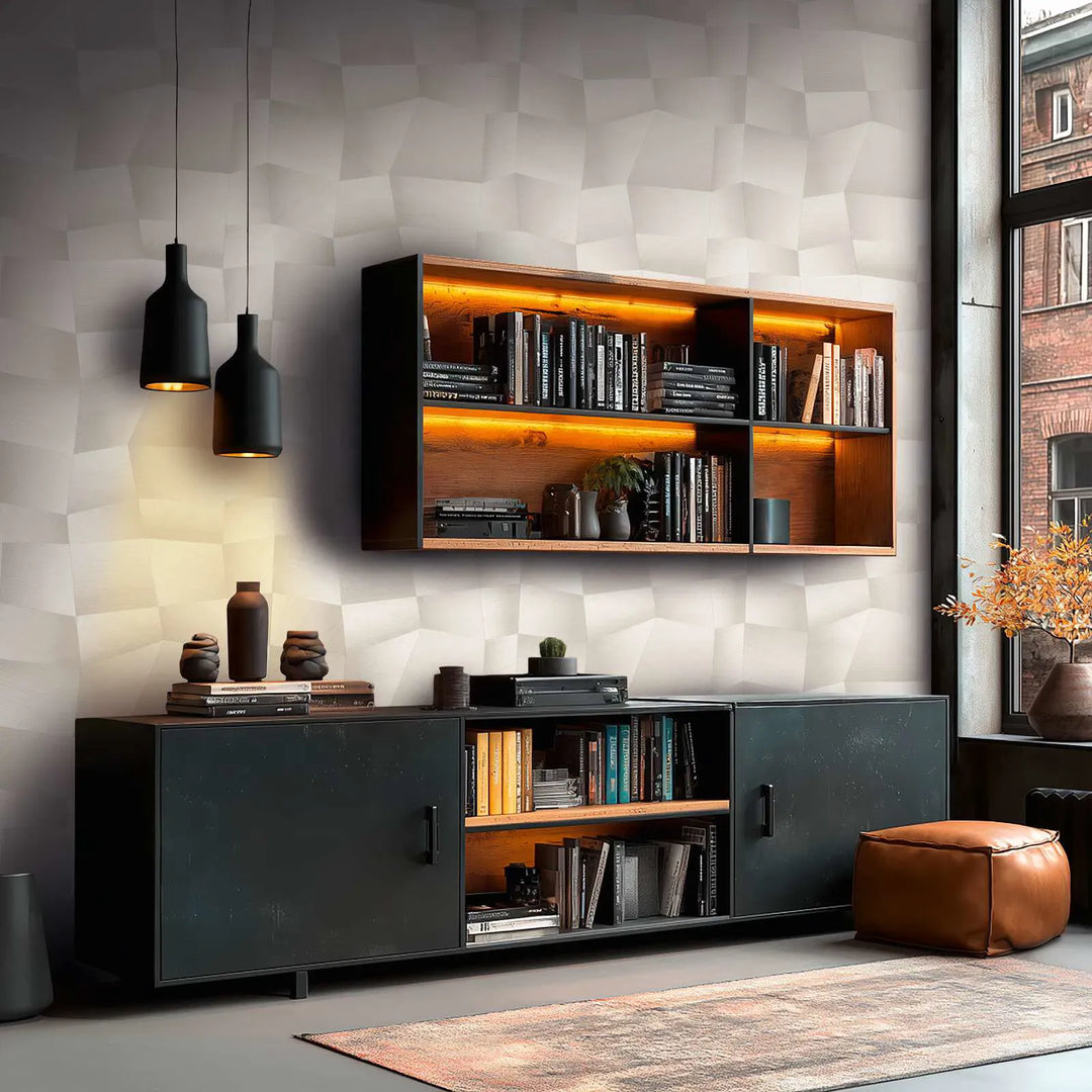 Tapetes ar abstraktu 3D teksturētu efektu - silti pelēkā - 3012645 AS Creation