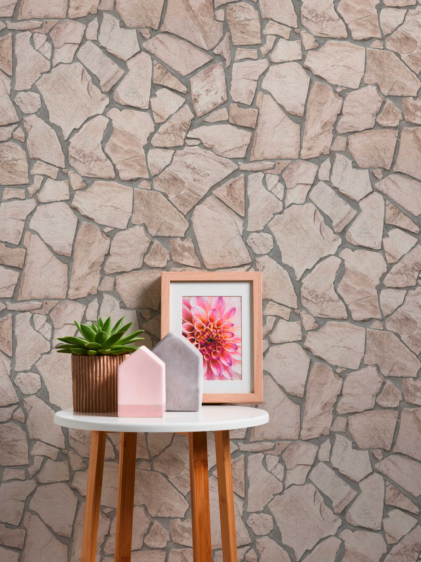 Tapetes ar akmens 3D efektu, reālistisks dabiska akmens raksts AS Creation