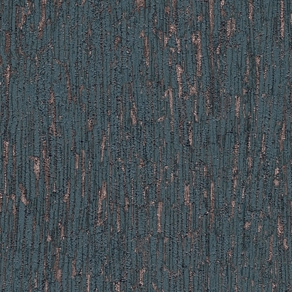 Tapetes ar apmetuma izskatu tumšos toņos ar bronzas akcentiem, 395622 AS Creation