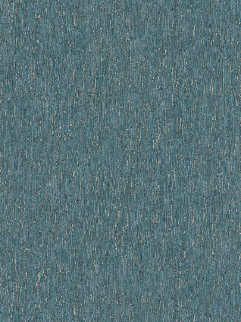 Wallpaper with stucco look in blue with gold accents, 1404545 AS Creation