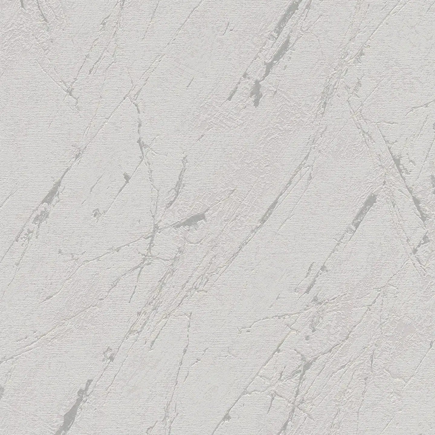 Tapetes ar apmetuma rakstu un metālisku efektu - pelēkā - 393361 AS Creation