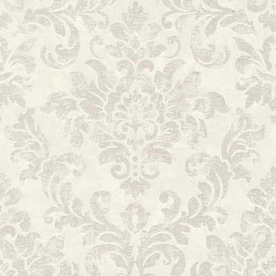 Baroque and vintage wallpaper, light grey, 1332565 AS Creation