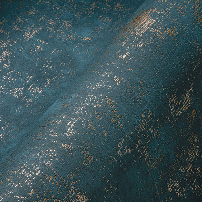 Tapetes ar dekoratīva apmetuma izskatu zilā krāsā, 388326 AS Creation