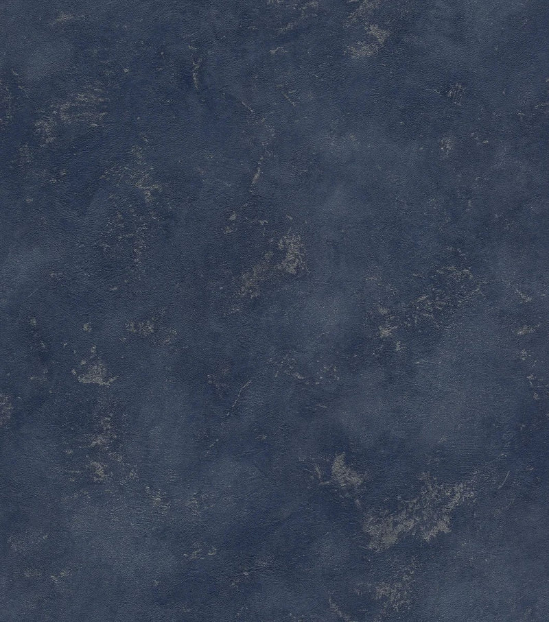 Tapetes ar dekoratīva apmetuma rakstu tumši zilā krāsā, RASCH 1456566 RASCH