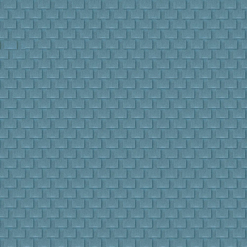 Tapetes ar fasetes rakstu zilā krāsā, 1157154 AS Creation