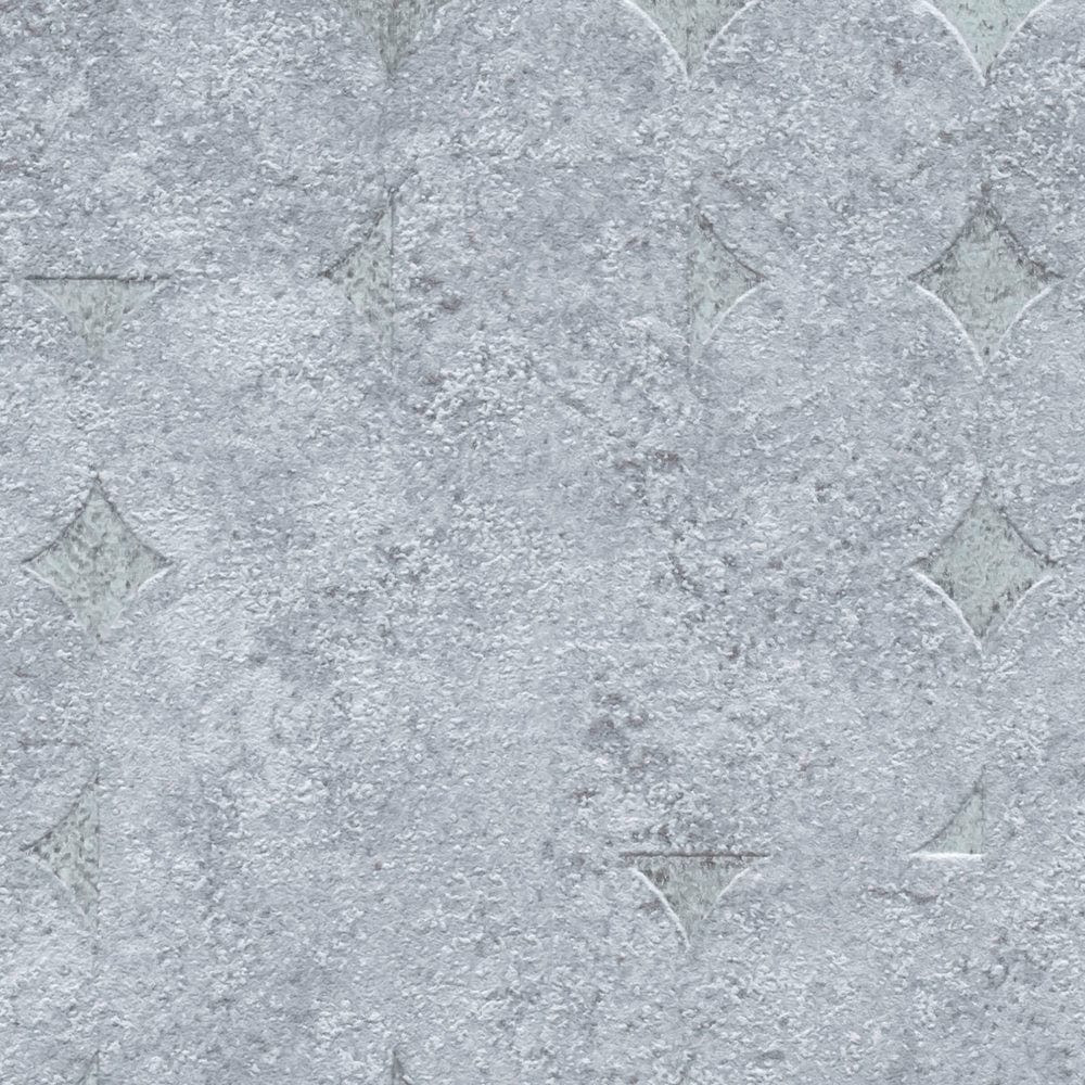 Tapetes ar ģeometriskām formām, nedaudz spīdīgas, pelēkas, 396561 AS Creation