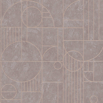 Tapetes ar ģeometrisko rakstu Filipīnu pelēkos toņos, 1363657 AS Creation