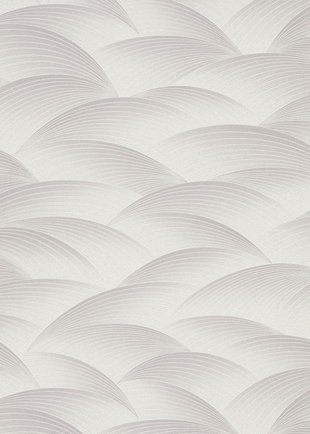 Tapetes ar ģeometrisko rakstu: viļņi pelēkā krāsā, Erismann, 1037238 Erismann
