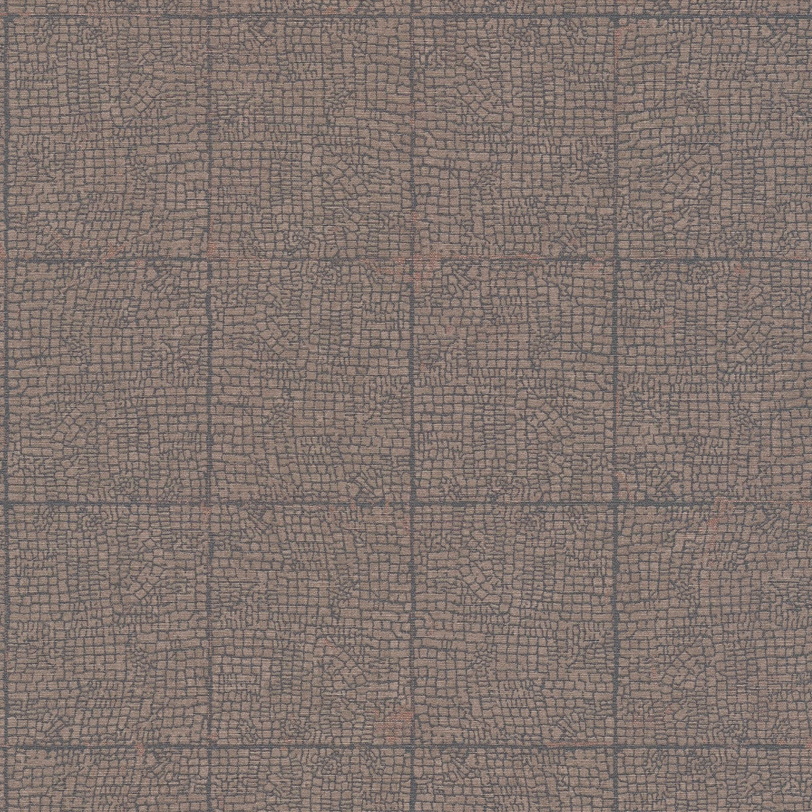 Ar etno rakstu tapetes AS Creation bēšā krāsā AS 385264 AS Creation