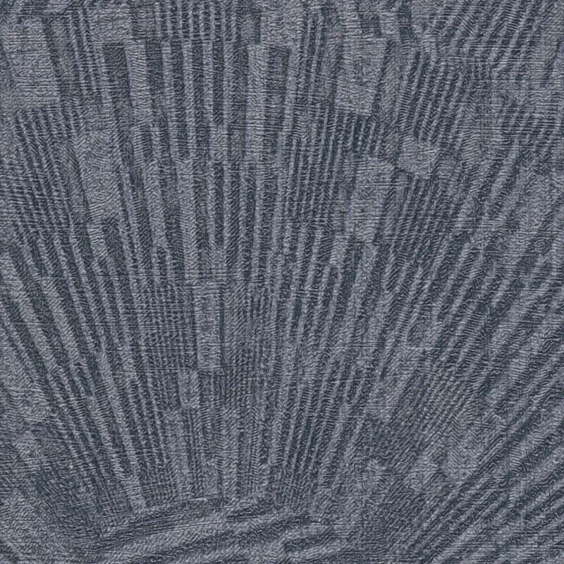 Tapetes ar grafisku rakstu retro stilā, glancētu efektu, zilas 382032  Tapetenshop.lv