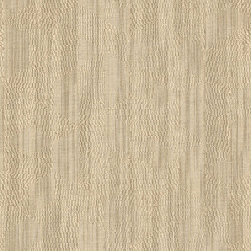 Tapetes ar grafisku rakstu tumšā vaniļas krāsā, 1335475 AS Creation