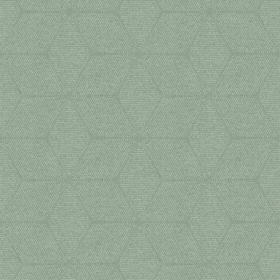 Tapetes ar grafisku rakstu zaļā krāsā, 1373401 AS Creation