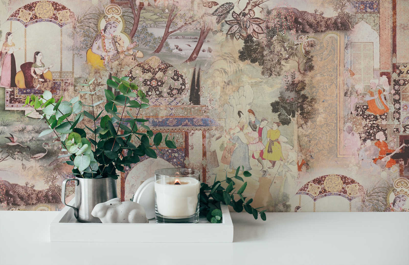 Ar dabas motīviem tapetes AS Creation daudzkrāsainas AS 381742 AS Creation