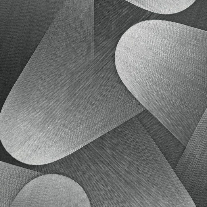 ERISMANN tapetes 3763631: 3D formas, sudrabs Erismann