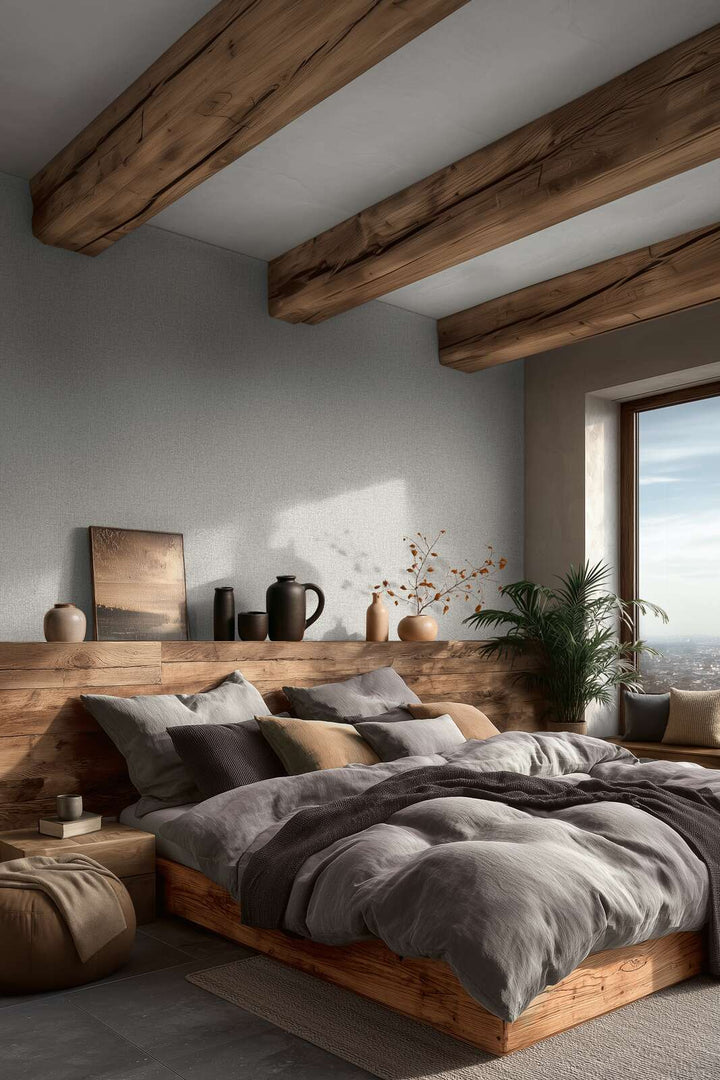 Tapetes ar izteiksmīgu faktūru - pelēkā krāsā - 3011122 AS Creation