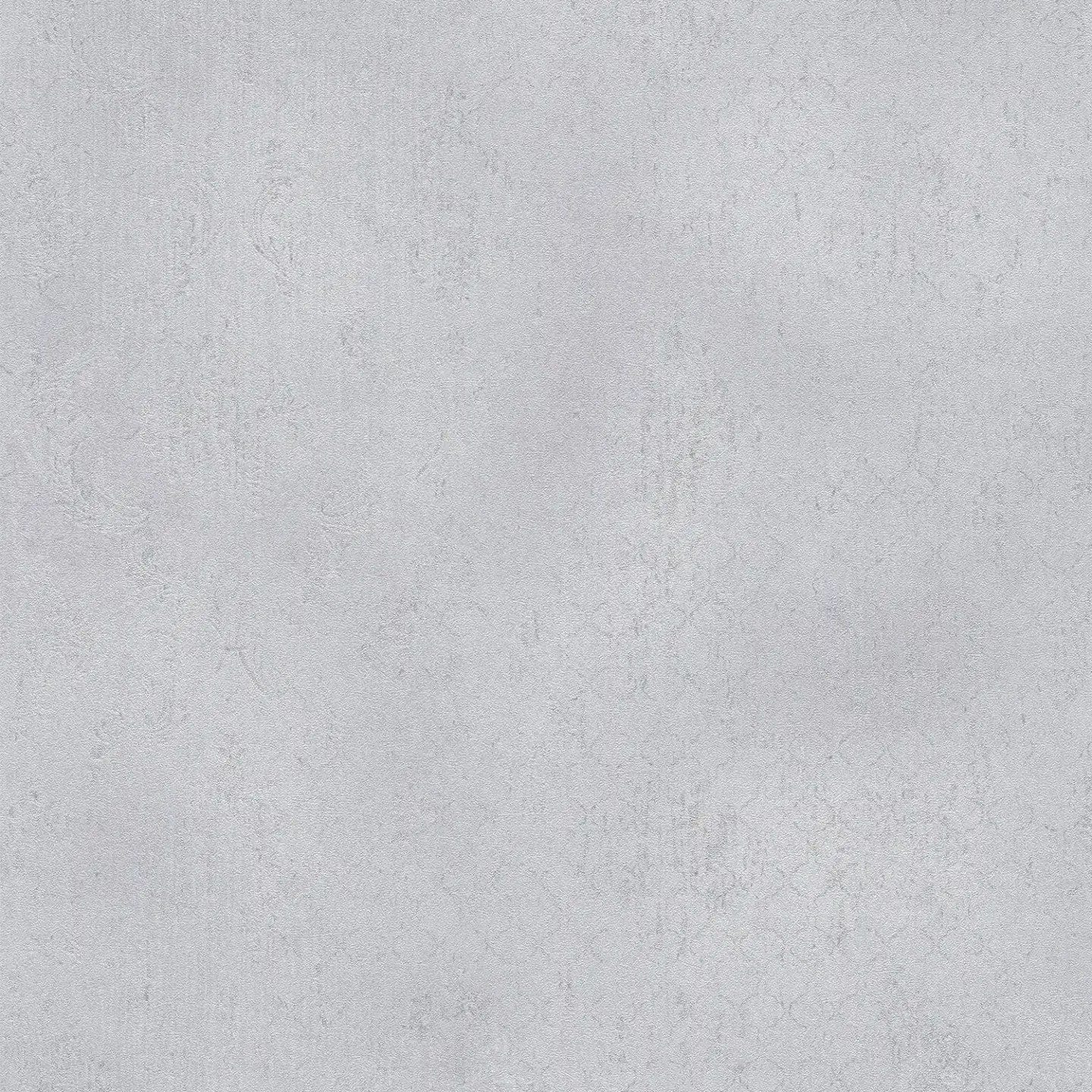 Tapetes ar klasisku ornamentu un mirdzošiem akcentiem - pelēka, sudraba - 786721 AS Creation