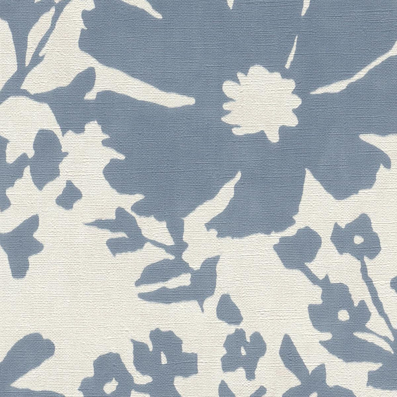 Tapetes ar lauku ziediem, zilā un baltā, RASCH, 1205252 AS Creation