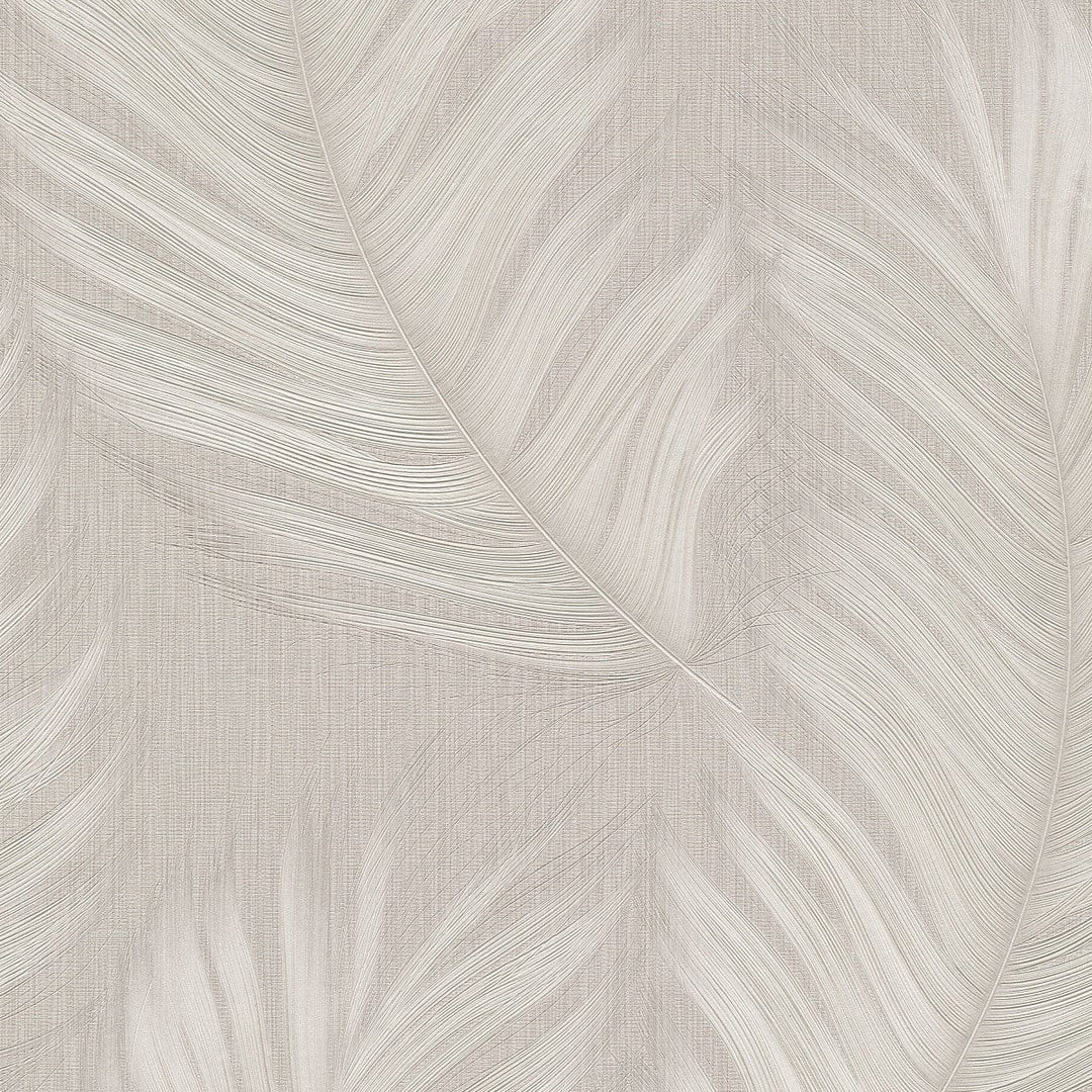 ERISMANN tapetes 4005765: Lielas lapas, taupe Erismann