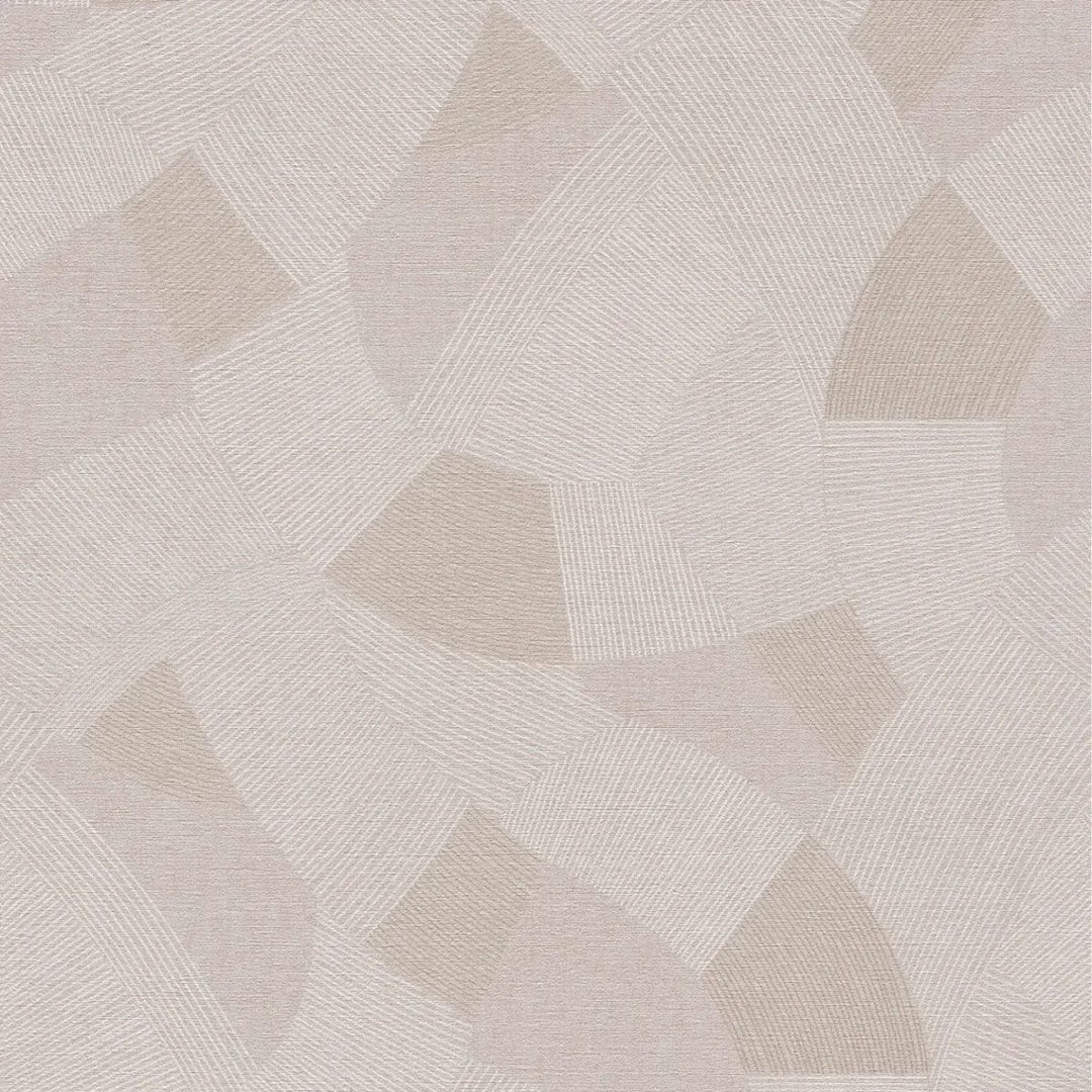 Tapetes ar maigām formām un vieglu tekstūru | silti pelēkā krāsā AS Creation