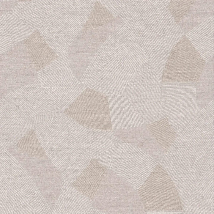 Tapetes ar maigām formām un vieglu tekstūru | silti pelēkā krāsā AS Creation