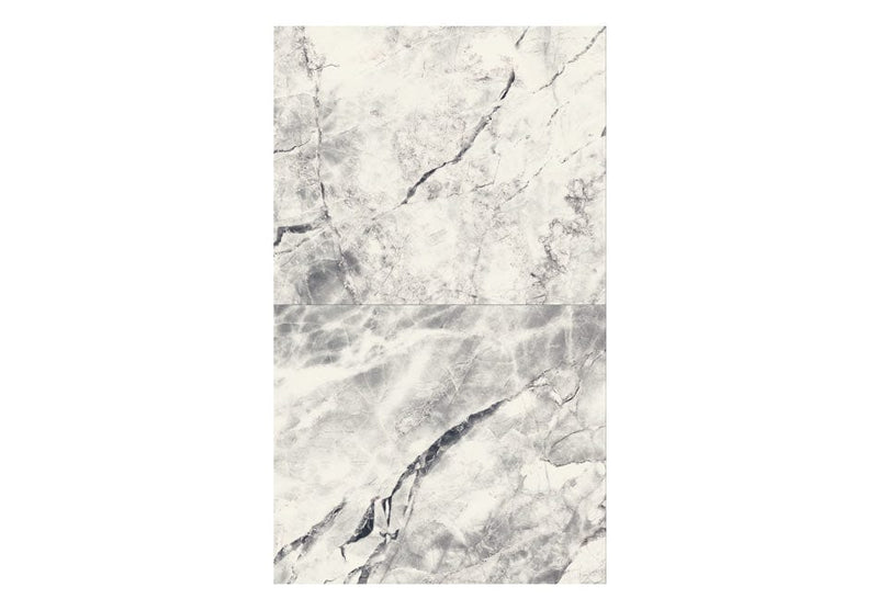 Tapetes ar marmora rakstu pelēkā krāsā - Marmora puzzle, 89157 G ART
