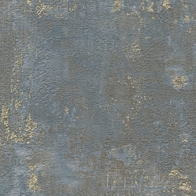 Metallitapetit - ruskea, sininen, kulta, 1406635 AS Creation